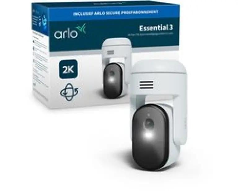 ARLO ESSENTIAL3 2K PTZ SECURITY CAMERA