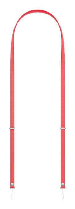 APPLE Crossbody Strap - Bright Guava
