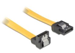 DeLOCK 0.5m SATA M/M SATA-kabel 0,5 m Geel
