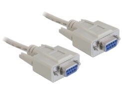 DeLOCK 84077 seriële kabel Beige 1,8 m DB-9