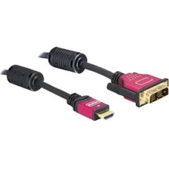 DeLOCK HDMI - DVI Cable 1.8m male / male 1,8 m DVI-D