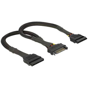 DeLOCK 60135 interne stroomkabel 0,25 m