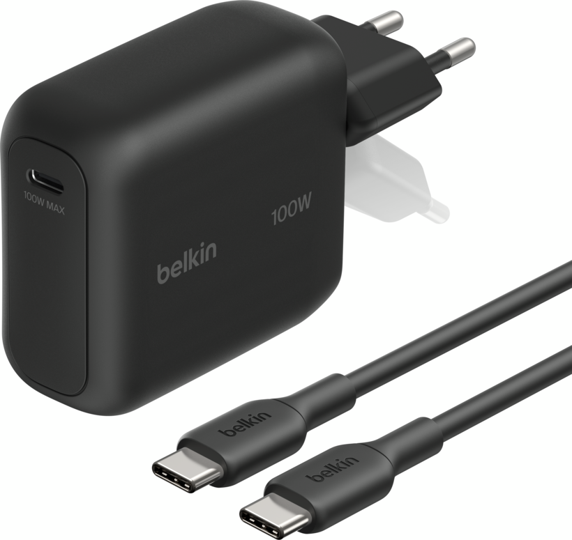 BELKIN 100W 1C GAN WALL CHARGER W/5A C-C