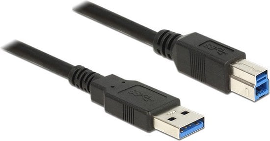 DeLOCK 85068 USB-kabel USB 3.2 Gen 1 (3.1 Gen 1) 2 m USB A USB B Zwart