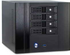 Inter-Tech SC-4004 Small Form Factor (SFF) Zwart