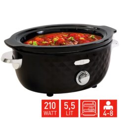 SC 2290 SLOW COOKER XL VAN VOOR LANGZAAM GAREN VAN GERECHTEN IN EENRUIME MAAT