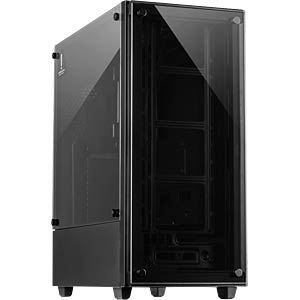 Inter-Tech C-303 Mirror Full Tower Zwart