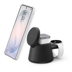 BELKIN UltraCharge 25w Qi2 Pad with kick