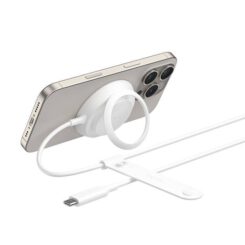 BELKIN UltraCharge 25w Qi2 Pad with kick