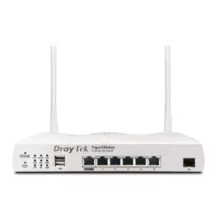 DrayTek Vigor 2866AX: Gfast Modem-Firewall draadloze router Gigabit Ethernet Dual-band (2.4 GHz / 5 GHz) Grijs
