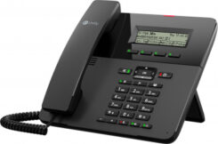 Unify OpenScape Desk Phone CP210 Analoge telefoon Zwart