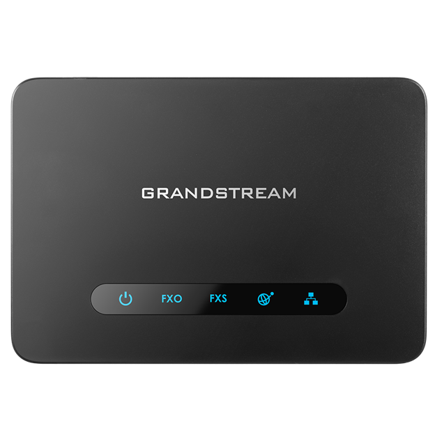Grandstream Networks HT813 telefoon splitter 2x RJ-45 Zwart