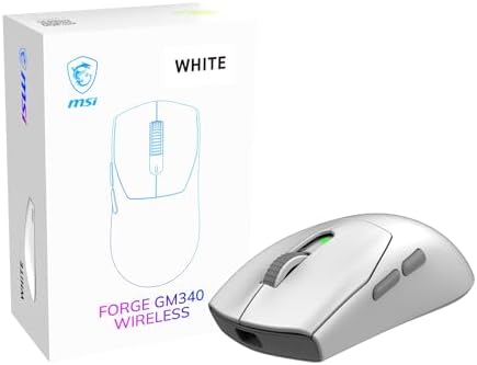 MSI FORGE GM340 W gaming mouse