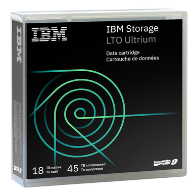 IBM LTO Ultrium 9 Data Cartridge - 18TB / 45TB