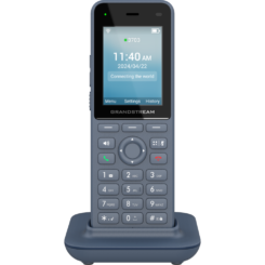 Grandstream Networks WP826 IP telefoon Blauw 2 regels TFT Wifi