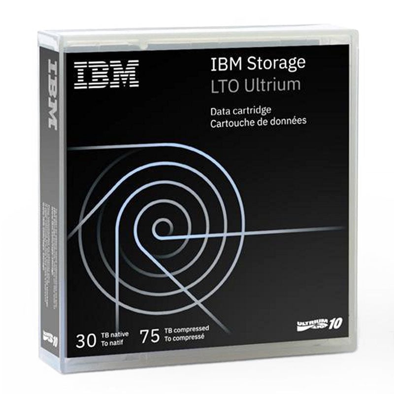 IBM LTO Ultrium 10 Data Cartridge - 30TB / 75TB