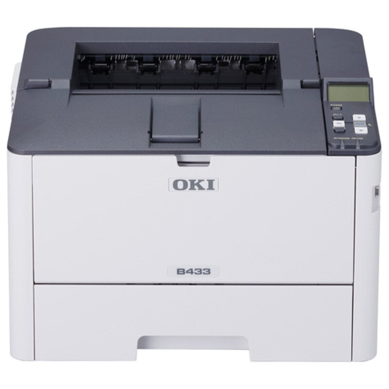 OKI B433dn - Laser Printer - A4 - 40 ppm - 1200 x 1200 - White