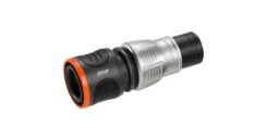 Gardena 18253-50 waterslangkoppeling Slangaansluiting Metaal Zwart, Oranje, Zilver 1 stuk(s)