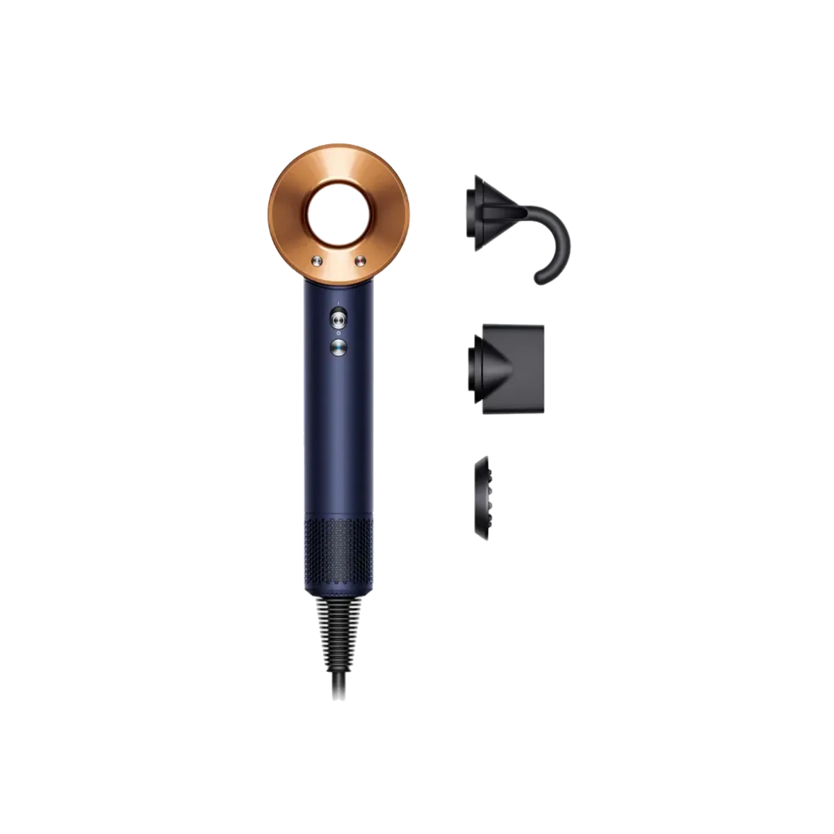 DYSON Supersonic Hairdryer - Straight & Wavy - Prussian Blue/Copper