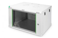 DIGITUS 7U Wall Mounting Cabinet - Dynamic Basic Series - 385x600x450 mm - Grey