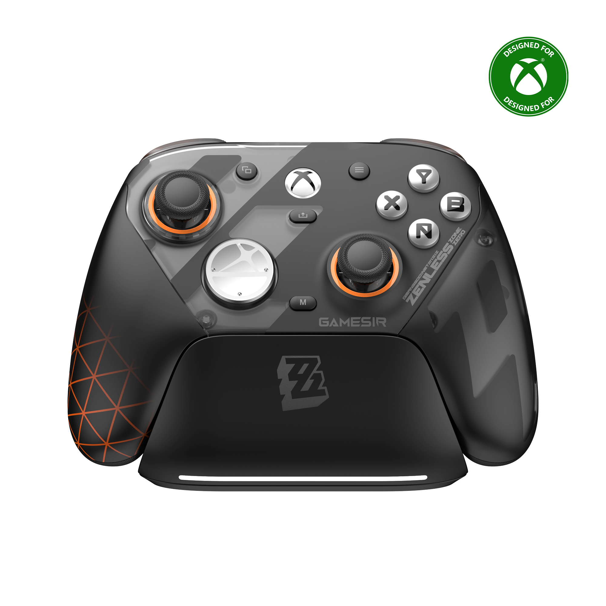 GameSir G7 Pro Zenless Zone Zero Edition Zwart, Oranje USB Gamepad Analoog/digitaal Android, PC, Xbox One, Xbox Series S, Xbox Serie