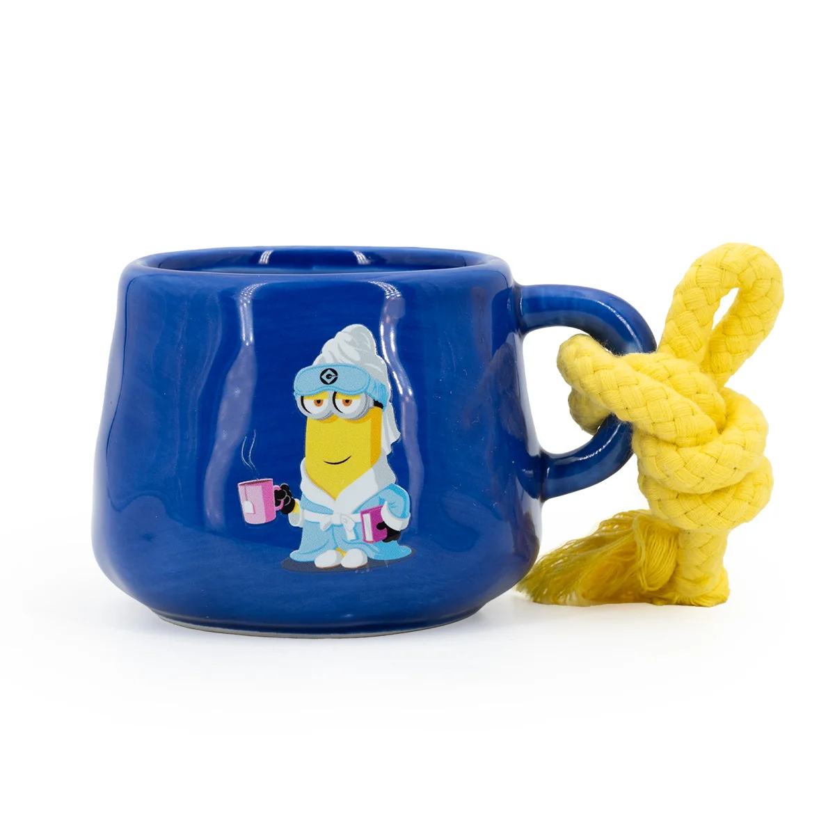 Duftkerze Minions in Tasse met Kordel Kevin - 200g