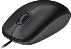 LOGITECH M90 Wired Mouse - Black