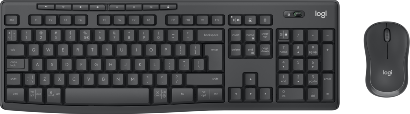 LOGITECH MK370 Wireless Keyboard and Mouse Combo for Business - QWERTY US
