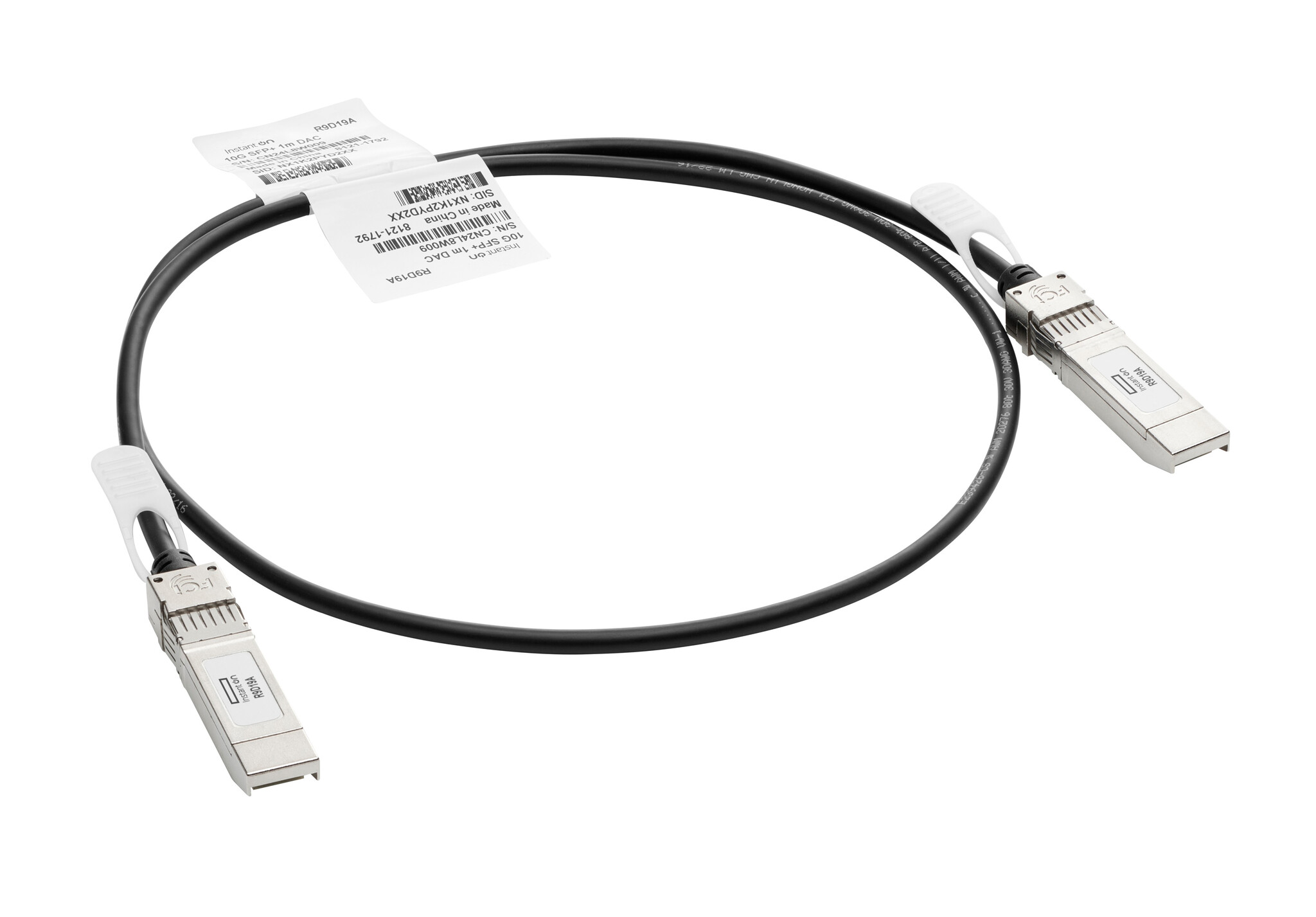 HEWLETT PACKARD ENTERPRISE Aruba 10G SFP+ to SFP+ 1m Direct Attach Copper Cable