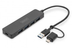 DIGITUS USB 3.2 Hub 4-Port - Slim Line
