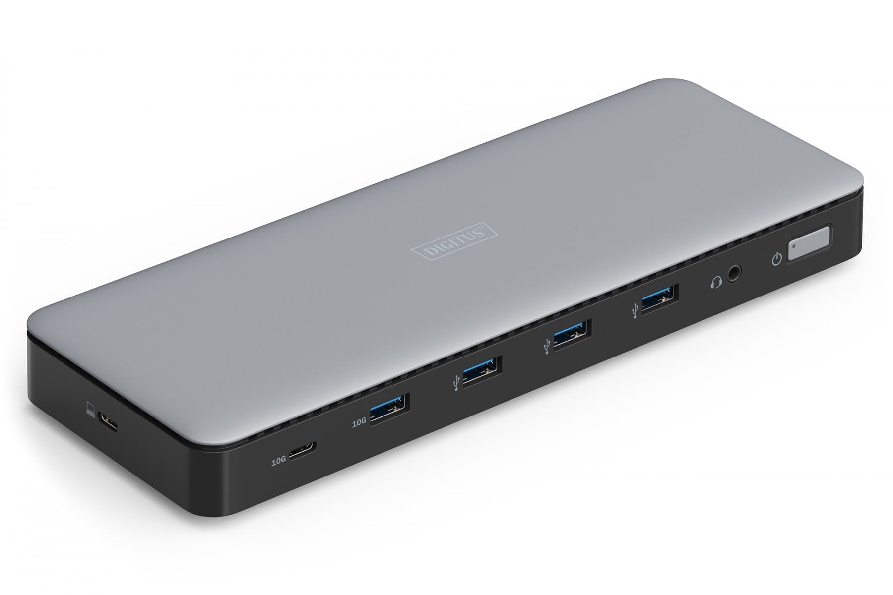 DIGITUS USB-C Multiport Dockingstation - 13 Port - 3x HDMI - 2x DP - 4x USB-A - 1x USB-C - 1x RJ45 - 1 DC - 1x Audio