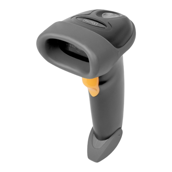 DIGITUS 2D Blacktooth® Barcode Scanner 200 scan/sec - with holder