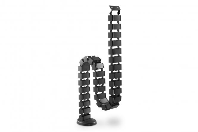 DIGITUS Flexible Cable Routing - Color: Black Length: 1.3 m