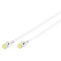 DIGITUS CAT 6A U -FTP slim patch cord - Cu - LSZH AWG 28/7 - length 1 m - Grey