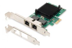 DIGITUS Gigabit Ethernet PCI Express Card - 2-port