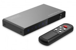 DIGITUS 3x1 HDMI Switch - 4K - 60Hz - HDCP 2.2 - Black