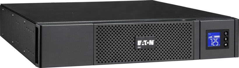 EATON 5SC UPS, 1500 VA, 1050 W, Input: C14, Outputs: (8) C13, Rack, 2U