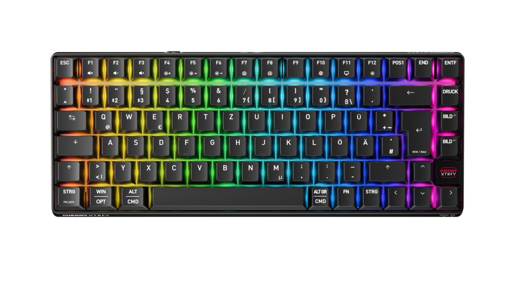 CHERRY K33 COMPACT - FS Keyboard - Wireless -QWERTY - Black