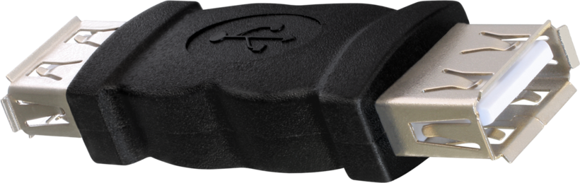 DeLOCK USB A Adapter USB 2.0 A FM Grijs
