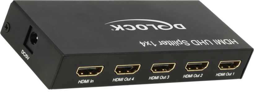 DeLOCK 18684 video splitter HDMI 4x HDMI