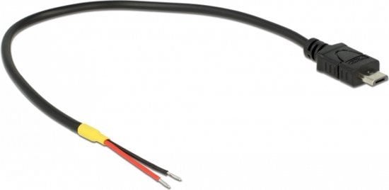 DeLOCK 85541 USB-kabel USB 2.0 0,2 m Micro-USB B Zwart