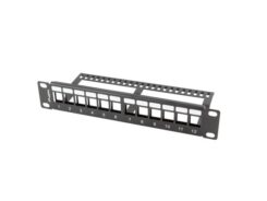 Lanberg PPKS-9112-B rack-toebehoren Rekafdekpaneel