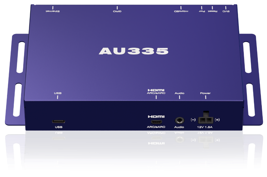 BrightSign AU335 digitale mediaspeler Blauw