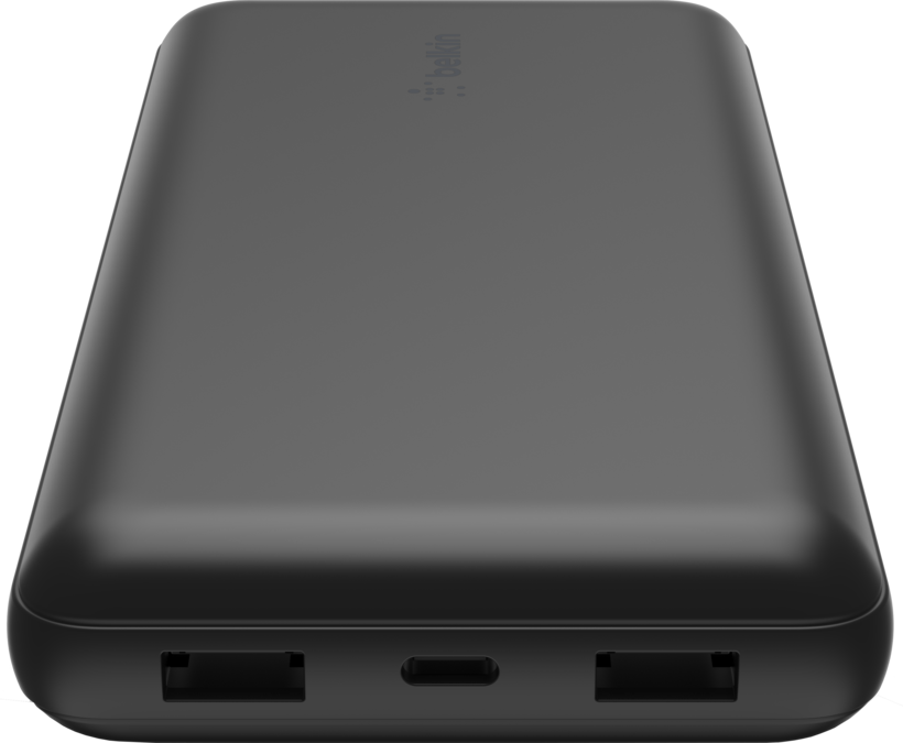 20K Power Bank USB-A+C 15w Black