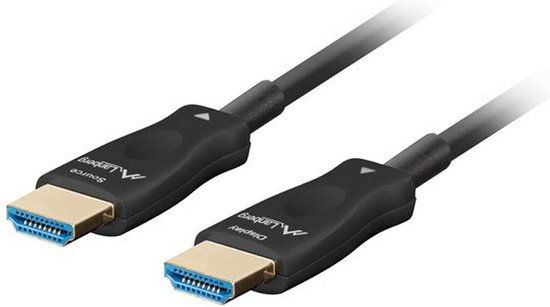 Lanberg CA-HDMI-30FB-0200-BK HDMI kabel 20 m HDMI Type A (Standaard) Zwart