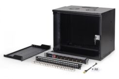 Digitus DN-49205-SET rack 9U Wandrek Zwart