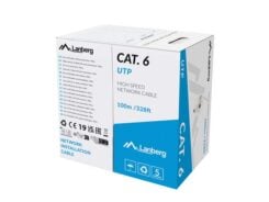 Lanberg LCU6-11CU-0100-S netwerkkabel Grijs 100 m Cat6 U/UTP (UTP)