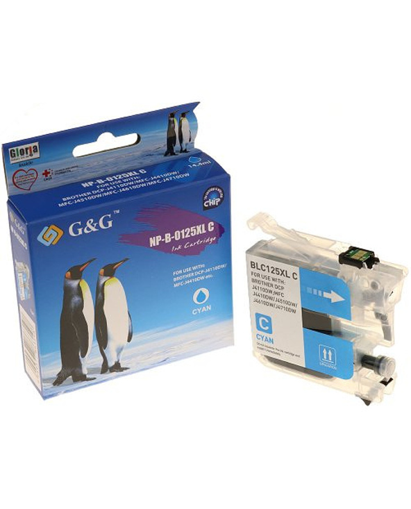 G&G 14517 inktcartridge 1 stuk(s) Compatibel Hoog (XL) rendement Cyaan