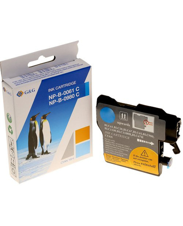 G&G 14544 inktcartridge 1 stuk(s) Compatibel Ultrahoog rendement Cyaan