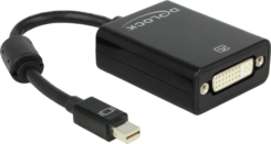 DeLOCK Adapter mini Displayport 0,18 m DVI-I Zwart